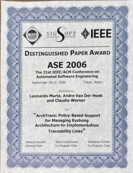 Distinguished Paper