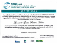 1o. lugar (Mestrado)