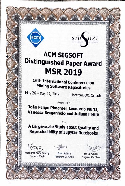 Distinguished Paper