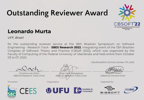 Outstanding Reviewer